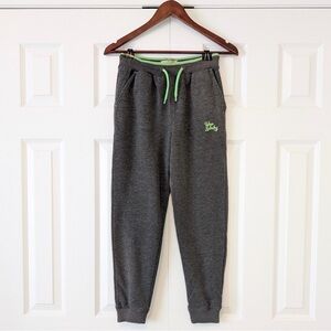 Kids Tokyo Laundry Green and Grey Sweatpants